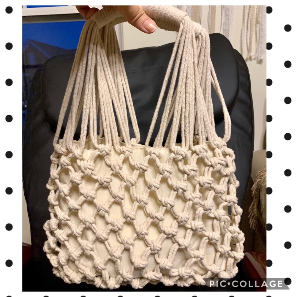 Brand new one size crochet handbag